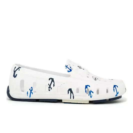 Floafers-prodigy- - white anchor - water shoe