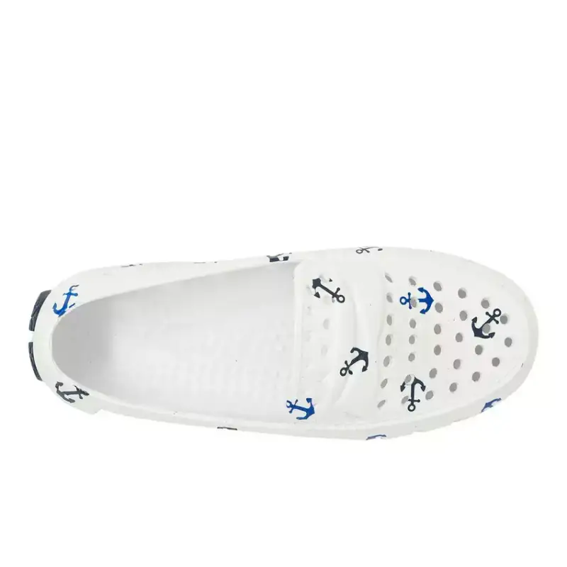 Floafers-prodigy- - white anchor - water shoe