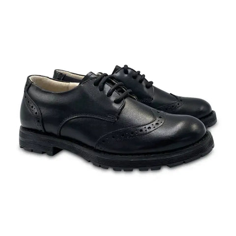 Froddo black lace oxford g4130069 - boys