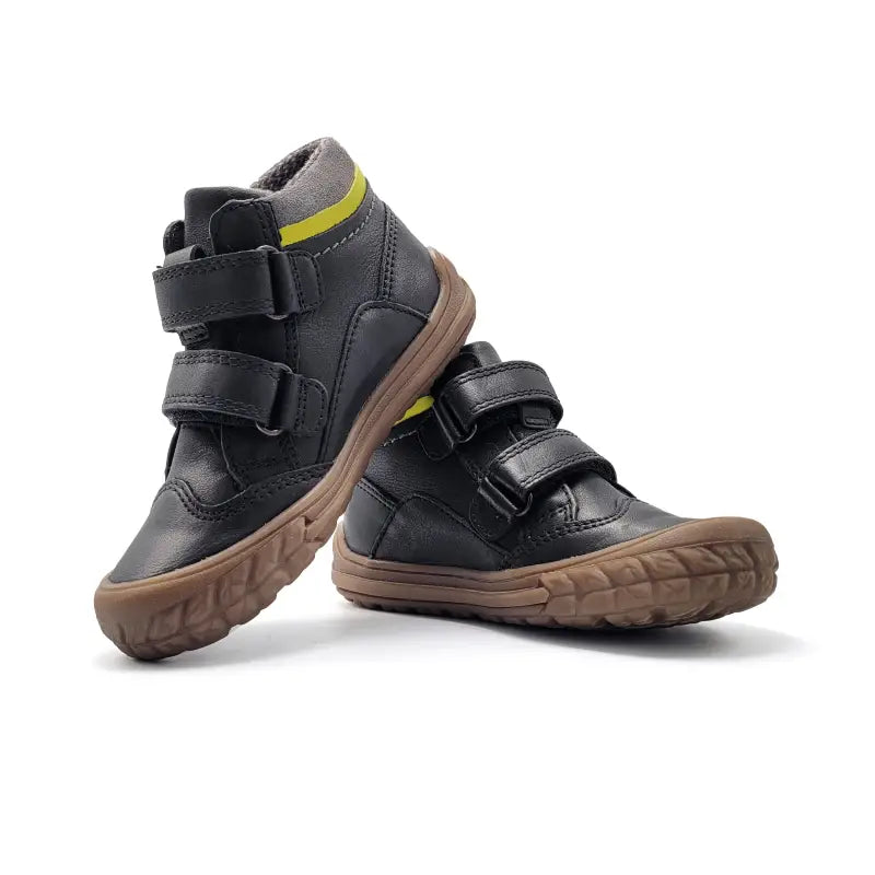 Froddo black lime waterproof velcro sneaker g3110179 - boys