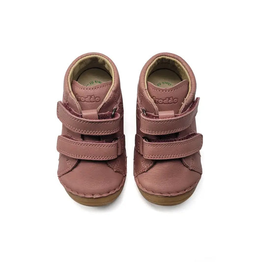 Froddo dusty mauve velcro sneaker 2130346 - first walker sneaker