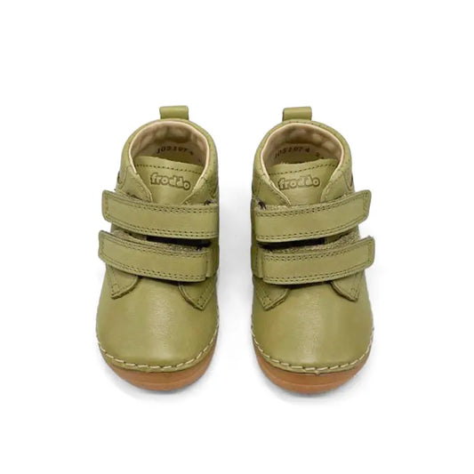 Froddo Olive Green Velcro First Walker G2130251 - FIRST WALKER