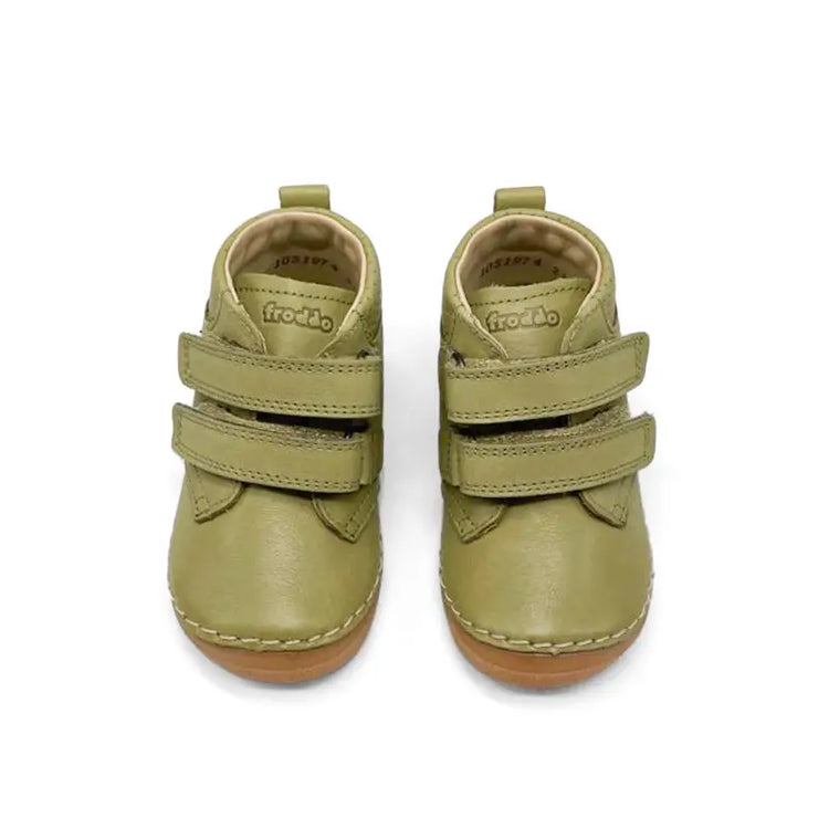 Froddo Olive Green Velcro First Walker G2130251 - FIRST WALKER