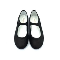 Geppettos black shimmer mary jane g554 - girls