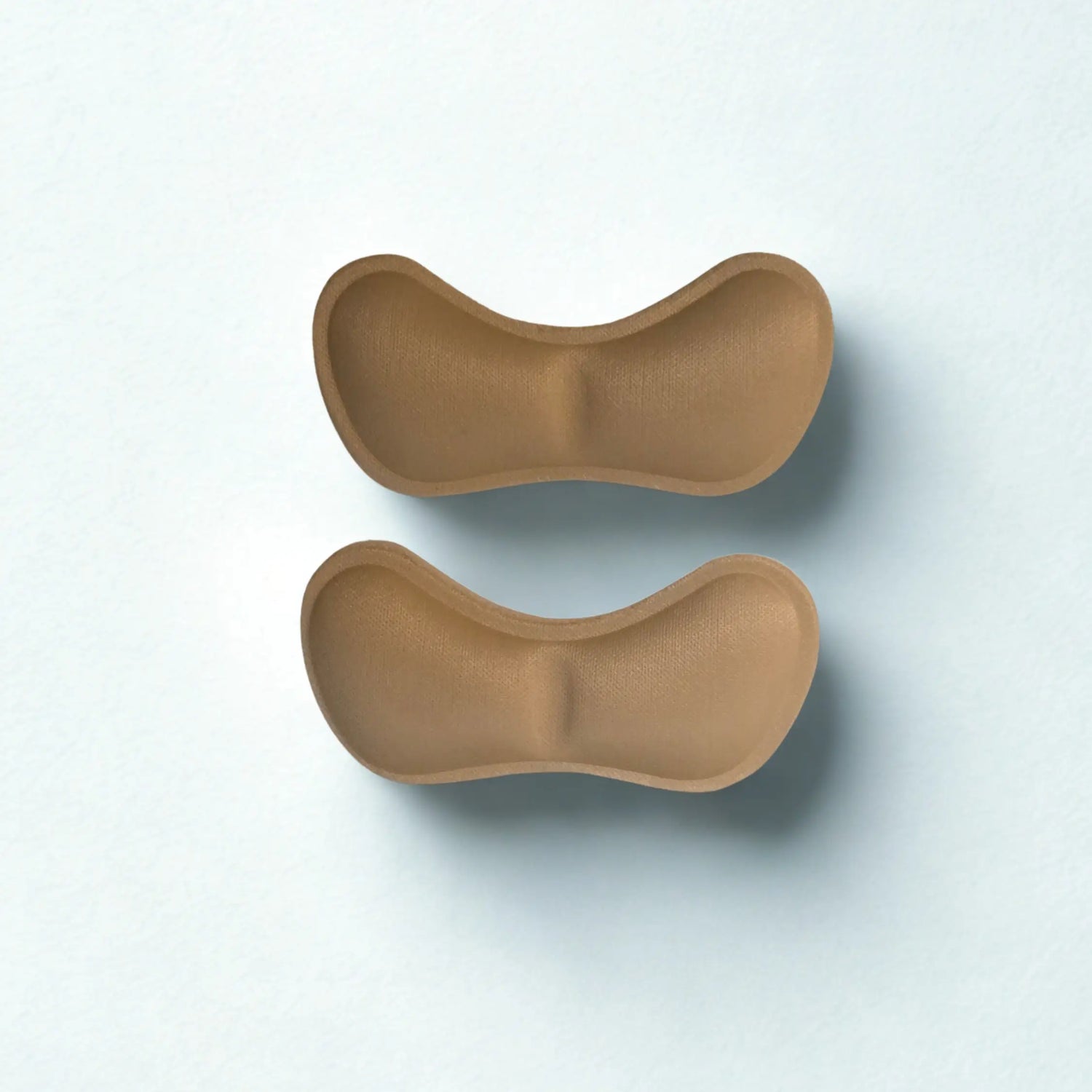 two cushioned heel grippers