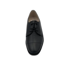 Hoo black leather oxford cv2277 - boys