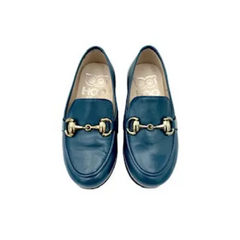 Hoo dark turqoise chain loafer 2286