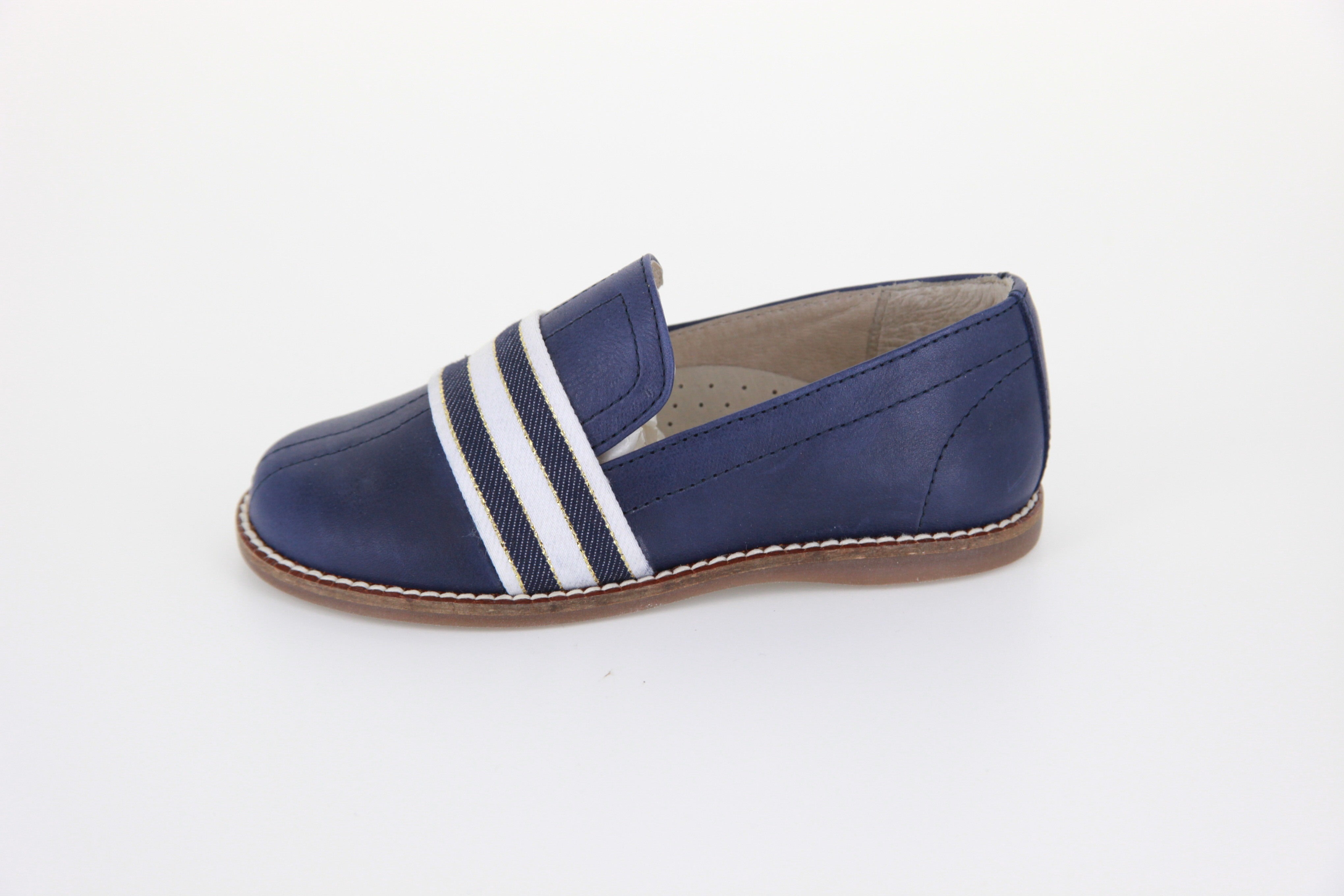 Hoo hoova’s slip on navy/white/denim 2142 - loafer