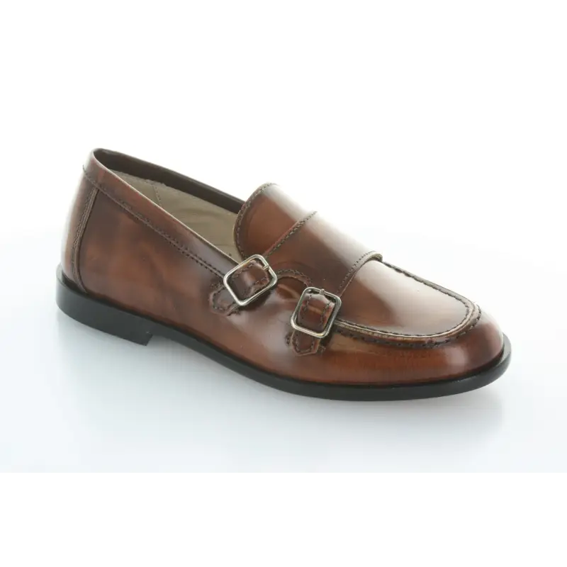 Hoo james double buckle loafer 2324a - boys