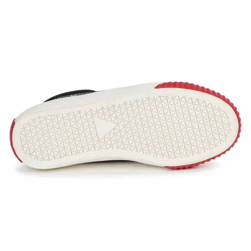 Hugo black candy cane lace hi top sneaker g00099 - boys