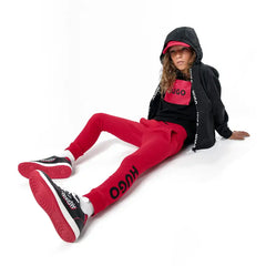Hugo black red lace sneaker 29003 - boys