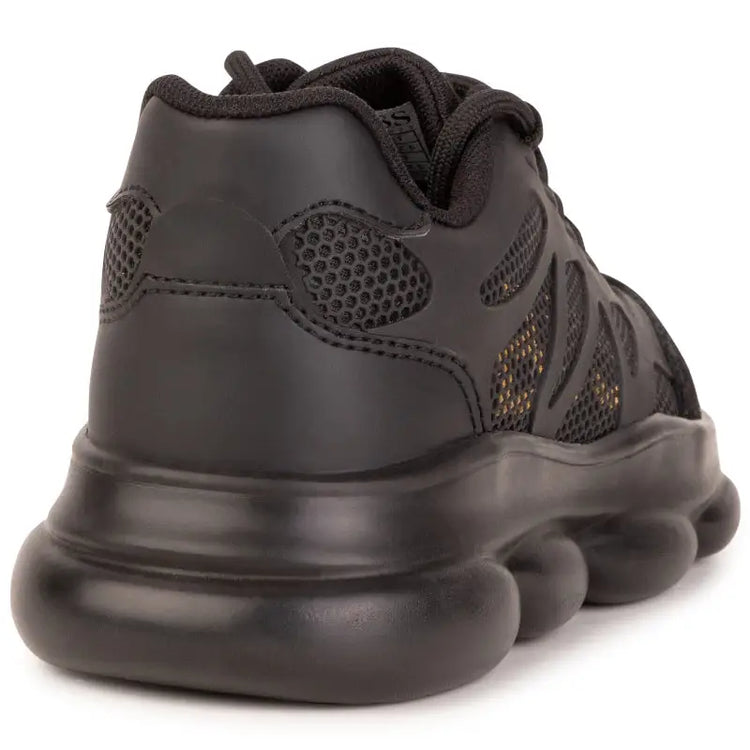 Hugo Boss Black Gold Logo Sneakers Boys Gold Logo Shoes