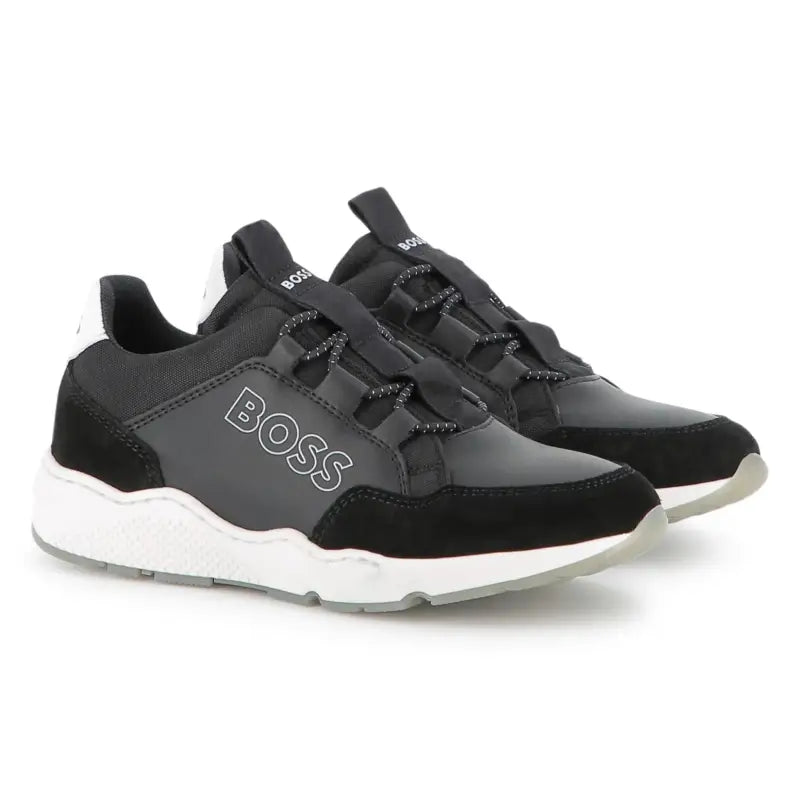 Hugo Boss Black Onyx Slip on Sneaker J52555