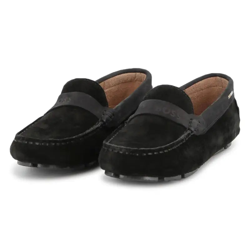 Hugo Boss Black Suede Loafer J52569