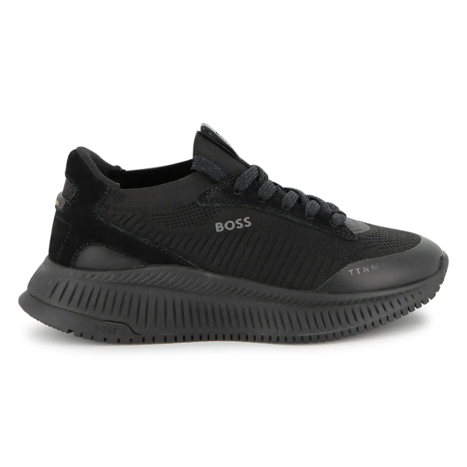 Hugo boss black suede sock sneakers fast shipping