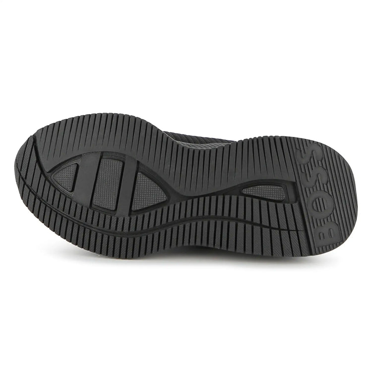 Hugo boss black suede sock sneakers fast shipping