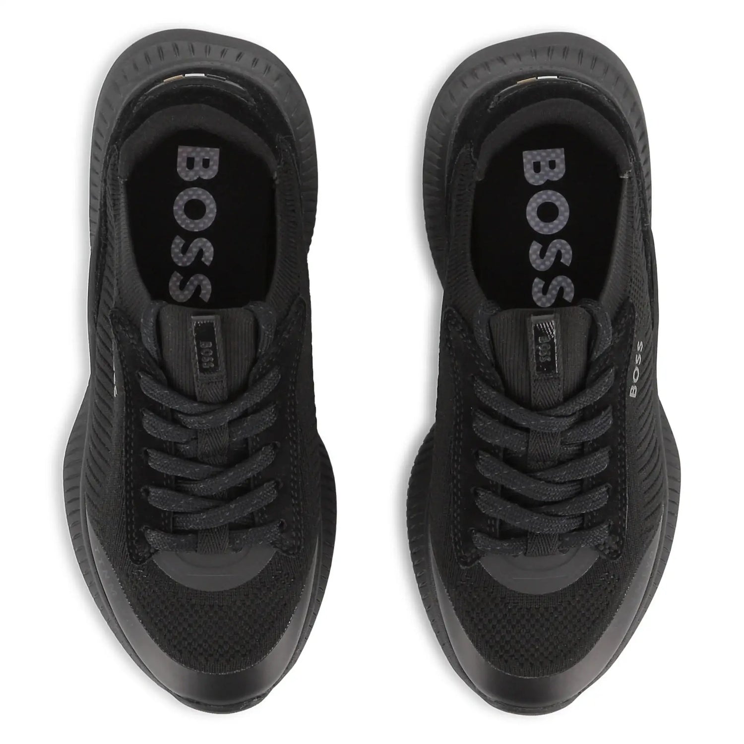 Hugo boss black suede sock sneakers fast shipping