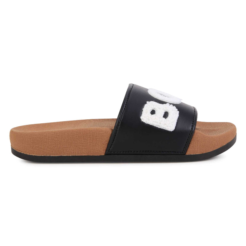 hugo-boss-fur-black-slide-boys