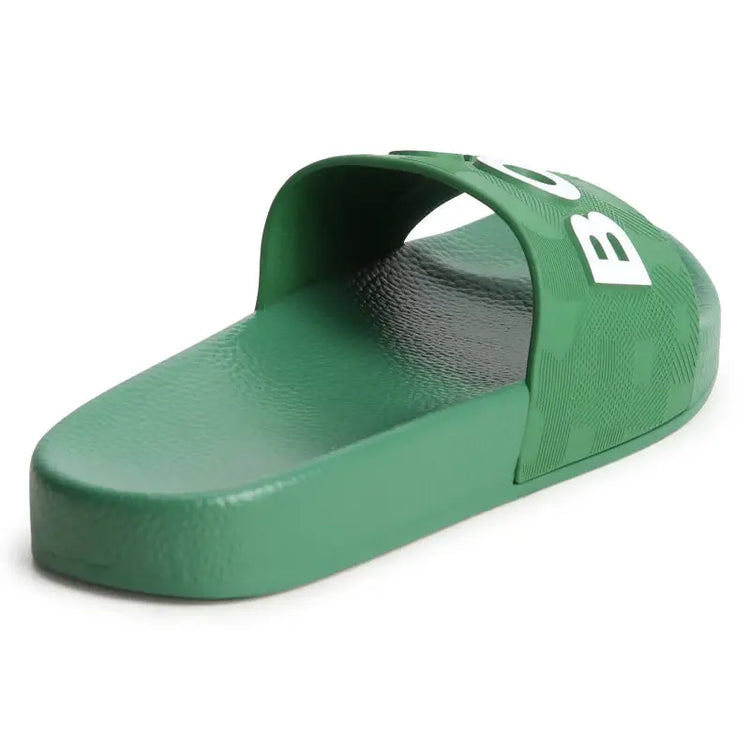 サンダル HUGO Men Sandals Green 50498352 346 HUGO BOSS MENS GREEN SLIDE SANDALS MATCH IT SLID PHCAMO