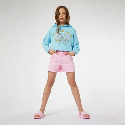 Hugo boss pink flamingo slides g00101 - girls