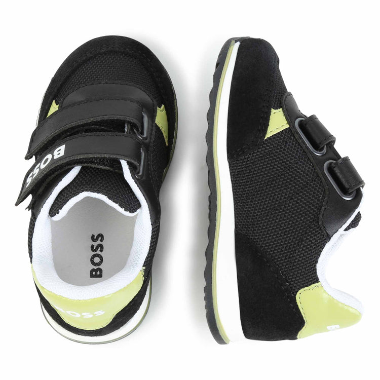 hugo-boss-sneaker-black-green-velcro-boys