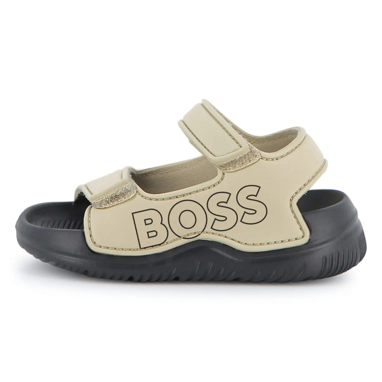 Hugo boss stone velcro sandals for men fast shipping