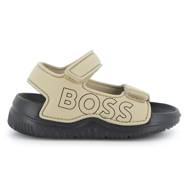 Hugo boss stone velcro sandals for men fast shipping