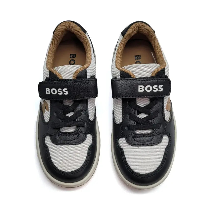 hugo-boss-tan-black-velcro-sneaker-j-boys-laced-shoe-inc-
