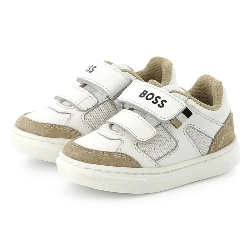 hugo-boss-white-camel-velcro-sneaker-j52163-boys-laced-shoe-inc
