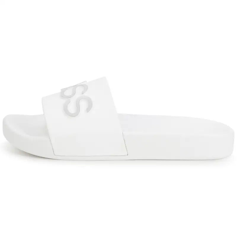 hugo-boss-white-silver-logo-slide-j-girls