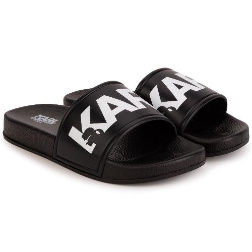 karl-lagerfeld-black-white-logo-slides-z-girls