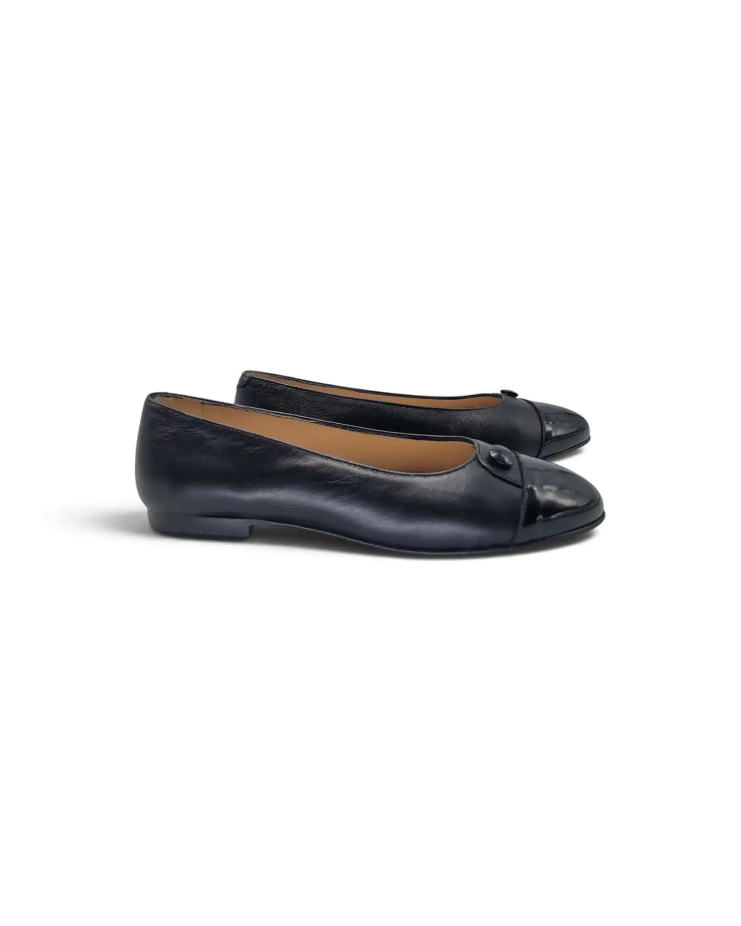 Lauve alice black leather ballet flat | kids shoes fast shipping