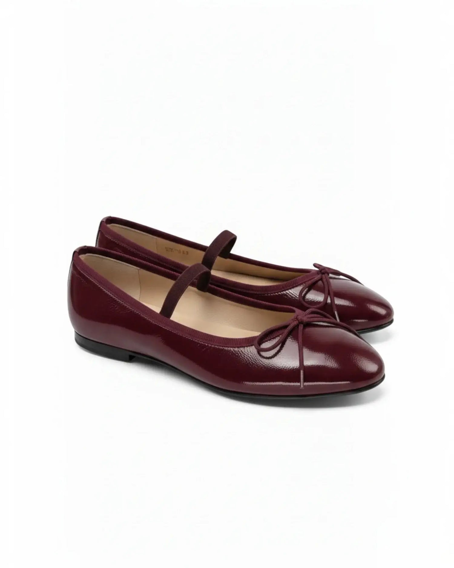 Lauve hanna burgundy patent ballet flat | kids shoes fast shipping