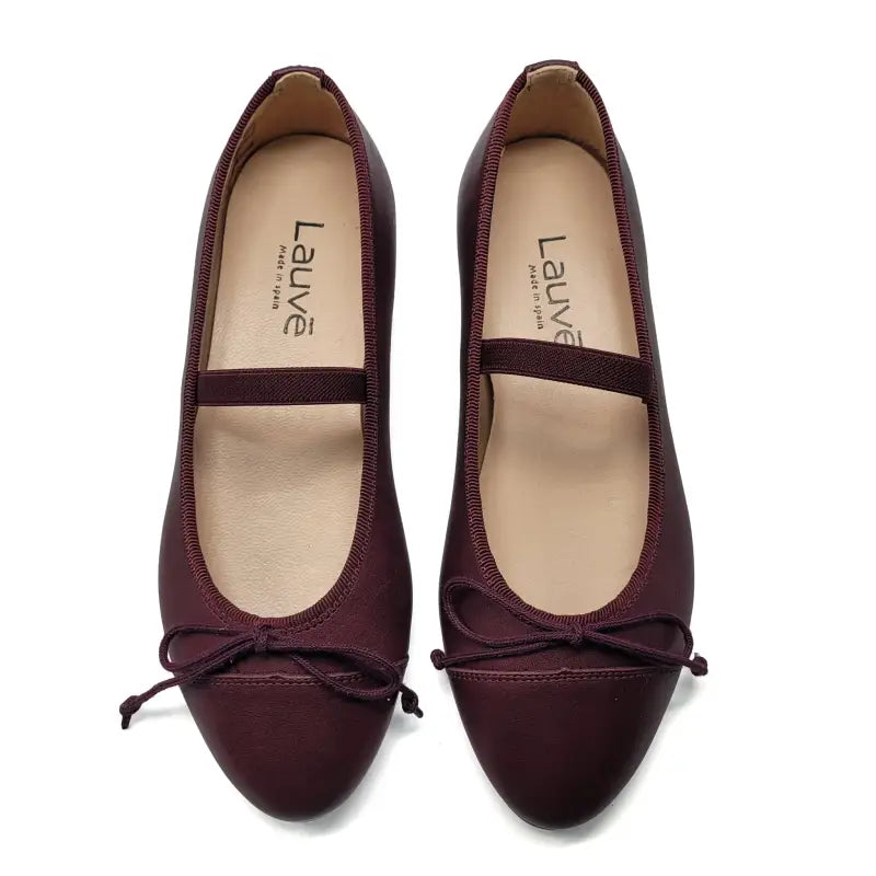 Lauve hanna royal maroon ballet flat - ballet flat