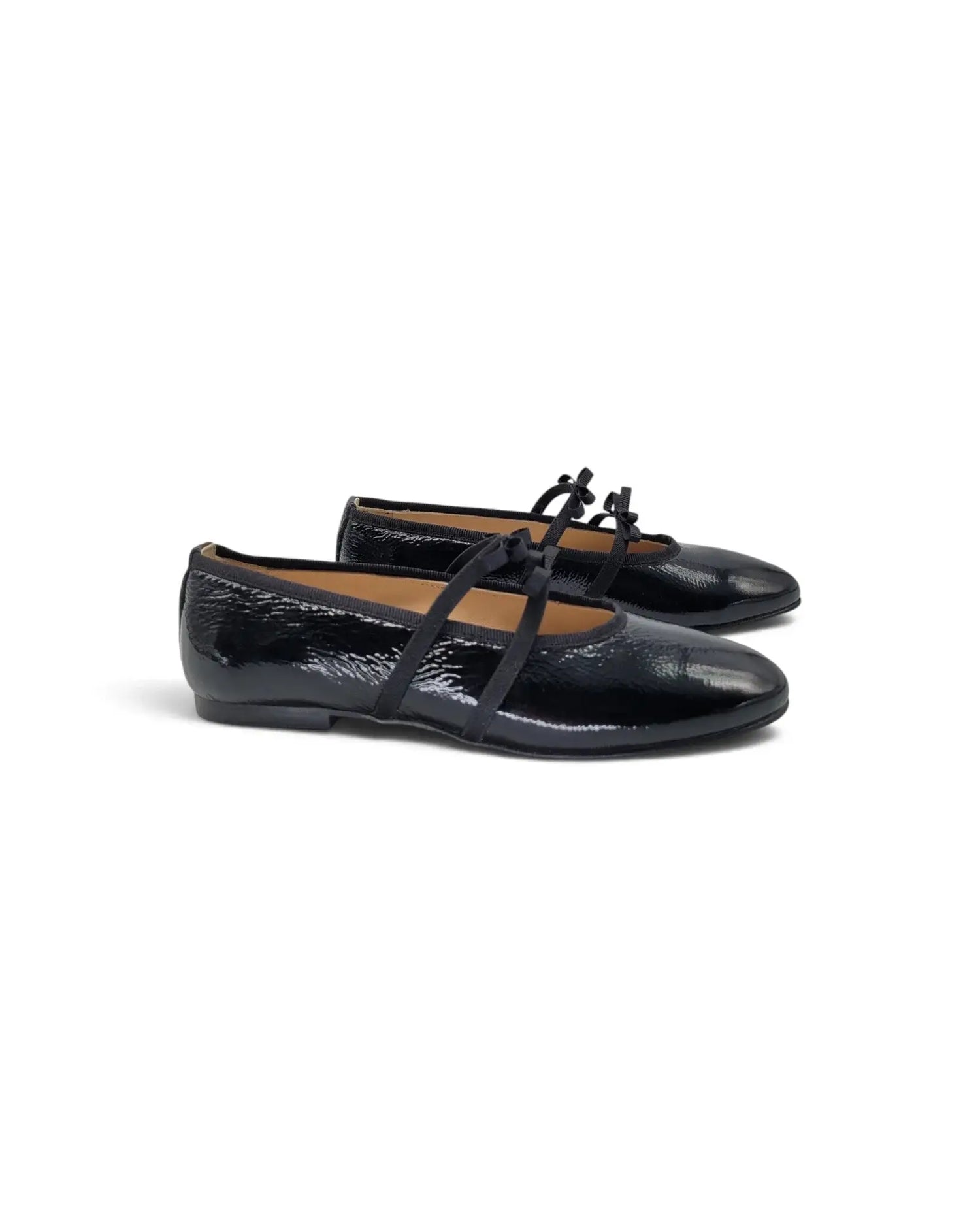 Lauve ruby burgundy leather bow ballerina | kids shoes fast shipping