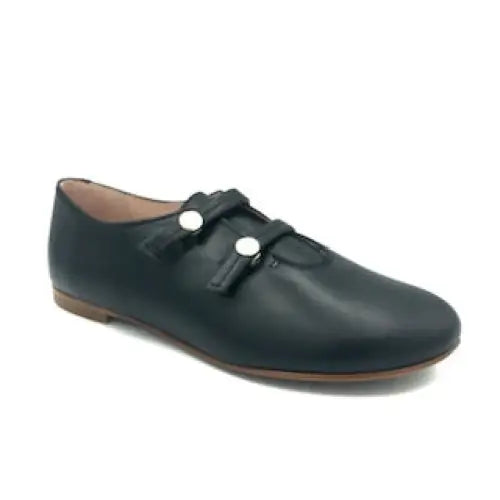 LMDI Black Double Strap Oxford 314 - GIRLS