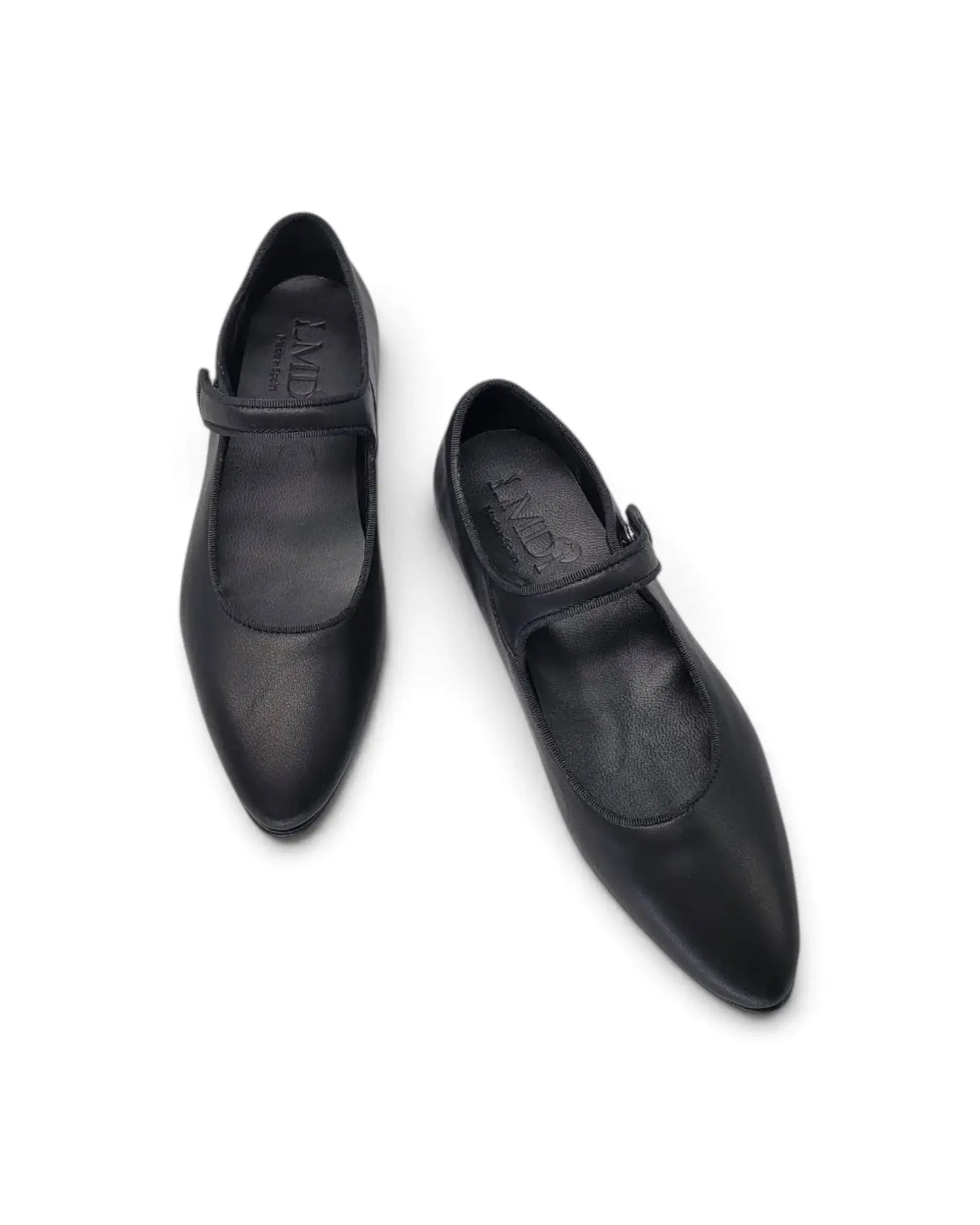 Lmdi black leather pointy mary jane 137018a | kids shoes fast shipping