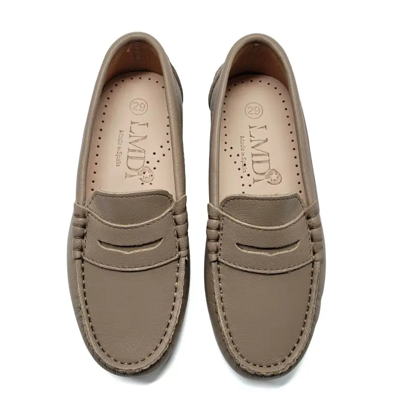 LMDI Clay Taupe Penny Loafer SS2410 - BOYS