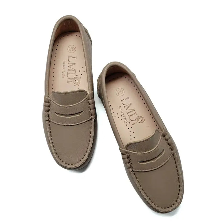 LMDI Clay Taupe Penny Loafer SS2410 - BOYS