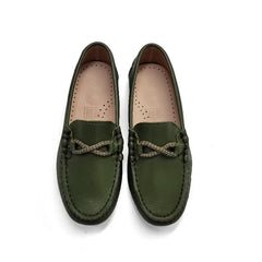 LMDI Deep Jungle Green Rope Loafer - BOYS