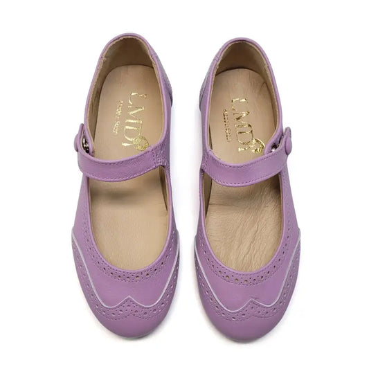 Lmdi Doll Lilac Wingtip Mary Jane - GIRLS