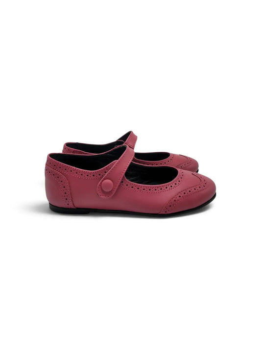 Lmdi doll deep rose wingtip mary jane | kids shoes fast shipping