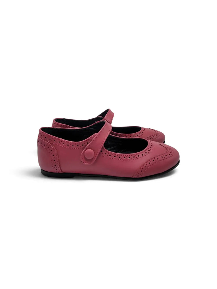 Lmdi doll deep rose wingtip mary jane | kids shoes fast shipping
