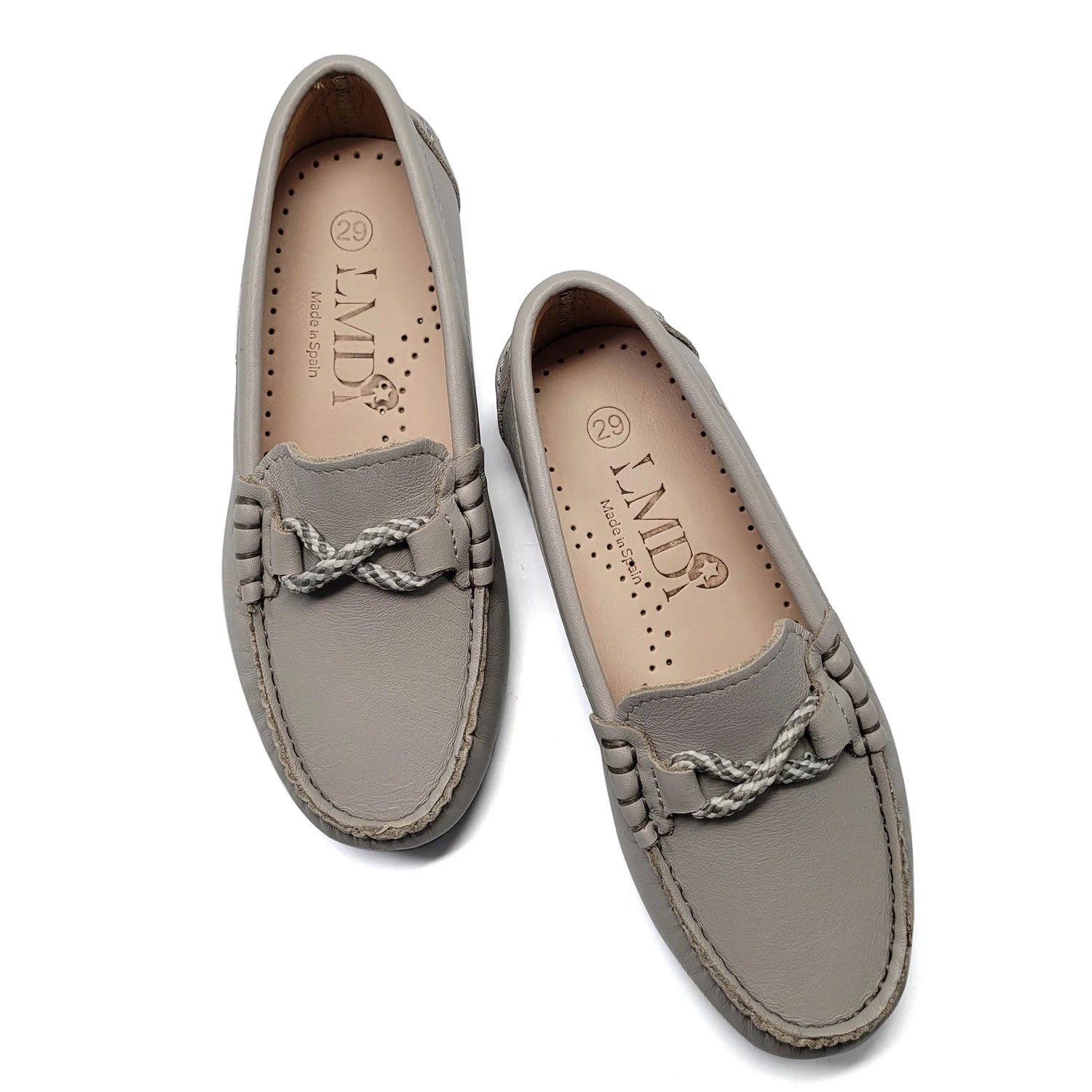 light grey dress shoe loafer soft