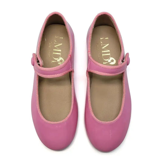 Lmdi Iria Bubblegum Pink Patent Mary Jane - GIRLS