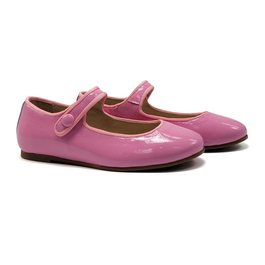 Lmdi Iria Bubblegum Pink Patent Mary Jane - GIRLS