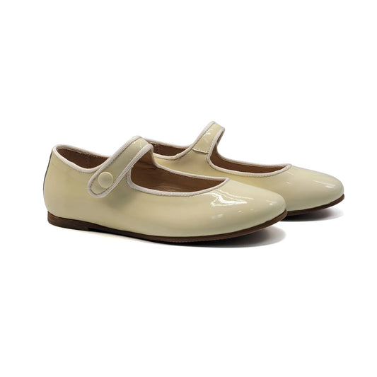 Lmdi Iria Buttery Yellow Patent Mary Jane - GIRLS