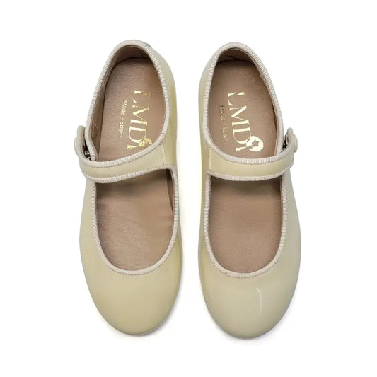 Lmdi Iria Buttery Yellow Patent Mary Jane - GIRLS