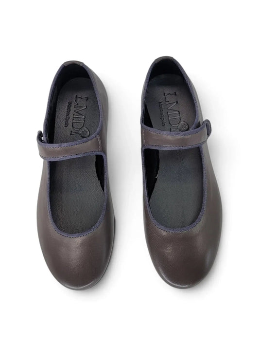 Lmdi iria grey leather mary jane | kids shoes fast shipping
