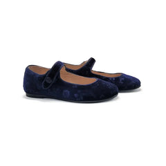 Lmdi iria navy butterflies velvet mary jane - mary jane